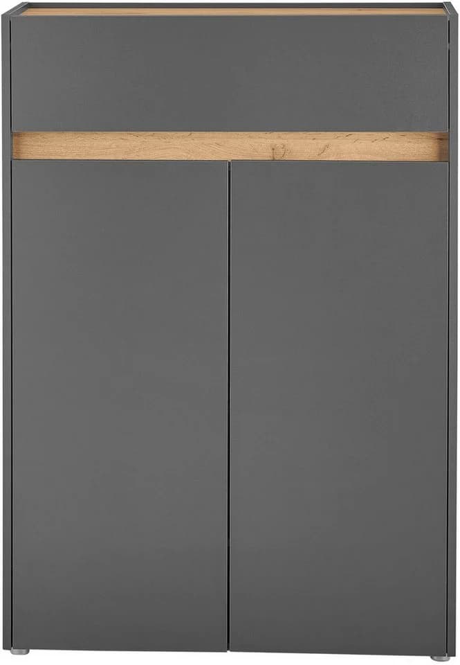 Home Affaire Schuhschrank City Anthrazit Modern - Bild 3