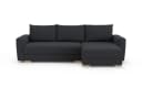 Ecksofa INOSIGN MAGHERA universell Schlafsofa mit Bettkasten, anthrazit, L-Form mit Recamiere Bild 1
