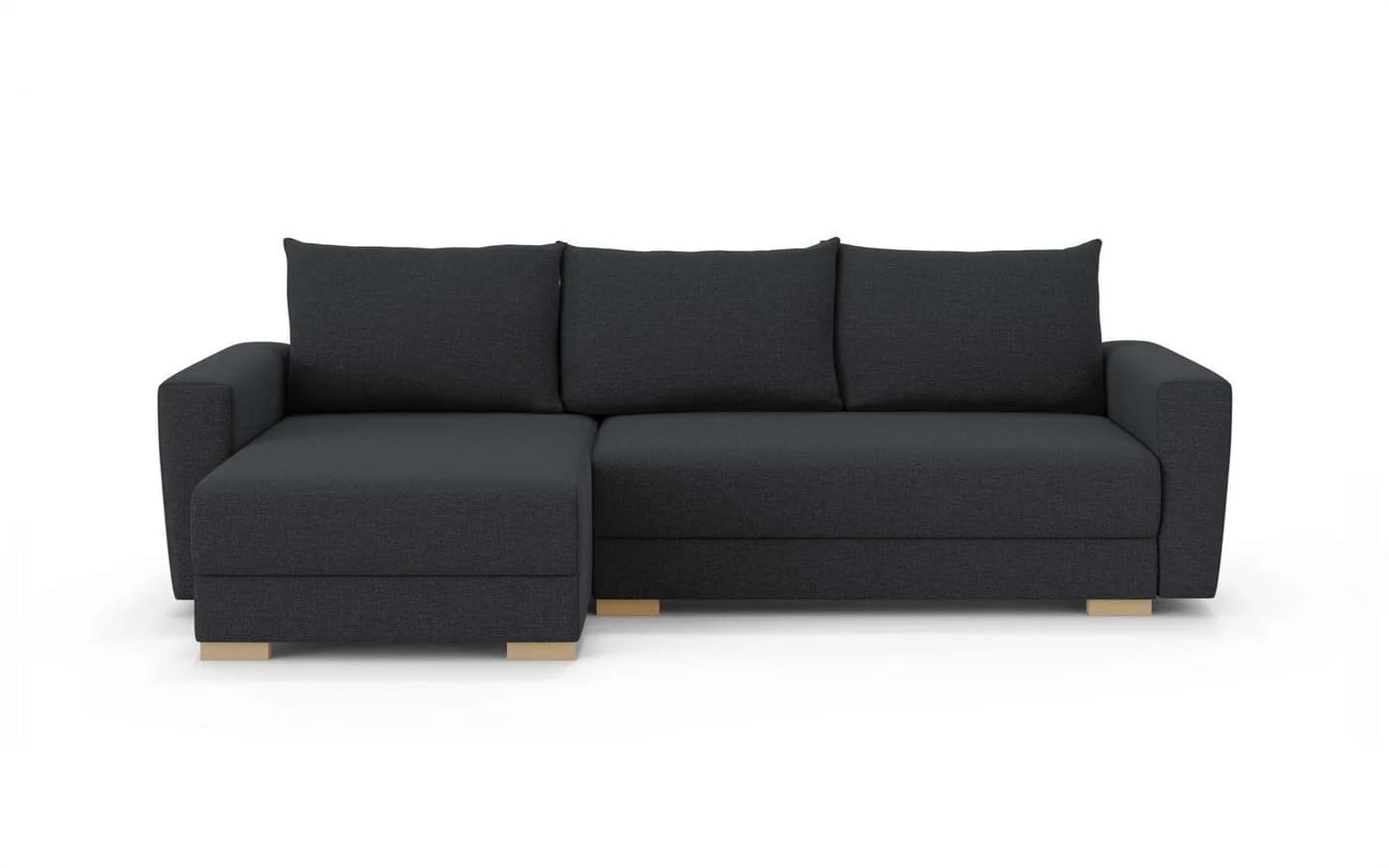 Ecksofa INOSIGN MAGHERA universell Schlafsofa mit Bettkasten, anthrazit, L-Form mit Recamiere - Bild 4