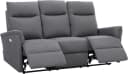 3-Sitzer Sofa HOME AFFAIRE FINNARA Anthrazit Elektro Relaxfunktion USB Bild 1