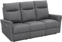 3-Sitzer Sofa HOME AFFAIRE FINNARA Anthrazit Elektro Relaxfunktion USB Bild 5