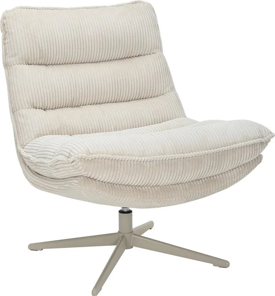 OTTO home Sessel AVAA, Loungesessel im soften Cord-Bezug, 360° Grad drehbar, Relax- und TV-Sessel - Bild 2