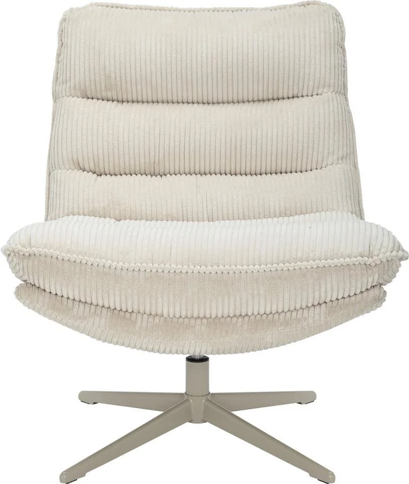 OTTO home Sessel AVAA, Loungesessel im soften Cord-Bezug, 360° Grad drehbar, Relax- und TV-Sessel - Bild 4