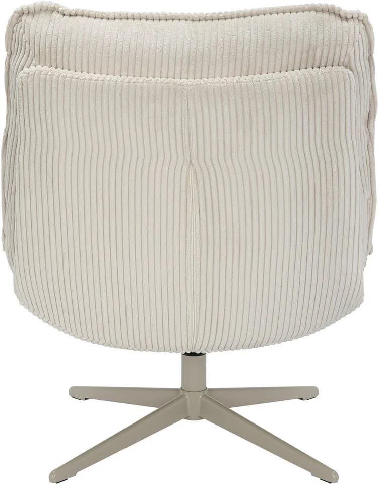 OTTO home Sessel AVAA, Loungesessel im soften Cord-Bezug, 360° Grad drehbar, Relax- und TV-Sessel - Bild 5