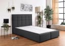 Home Affaire Boxbett Ovalo Anthrazit Boxspringbett mit Bettkasten Bild 1