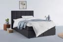 Home Affaire Boxbett Ovalo Anthrazit Boxspringbett mit Bettkasten Bild 3