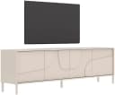 INOSIGN Lowboard Stone 205 cm breit 4 Türen TV-Schrank TV-Kommode Medienboard 3D-Design Push-to-open Bild 2