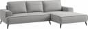 HOME AFFAIRE Ecksofa TVINNU L-Form Silbergrau Leinenoptik Bild 5