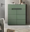 Home Affaire Schuhkommode REHAT Grau/Grün mit Soft-Close Bild 1