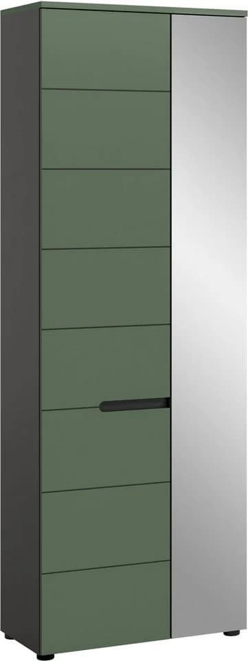 Home Affaire Garderobenschrank REHAT Grau/Grün/Schwarz mit Soft-Close - Bild 2