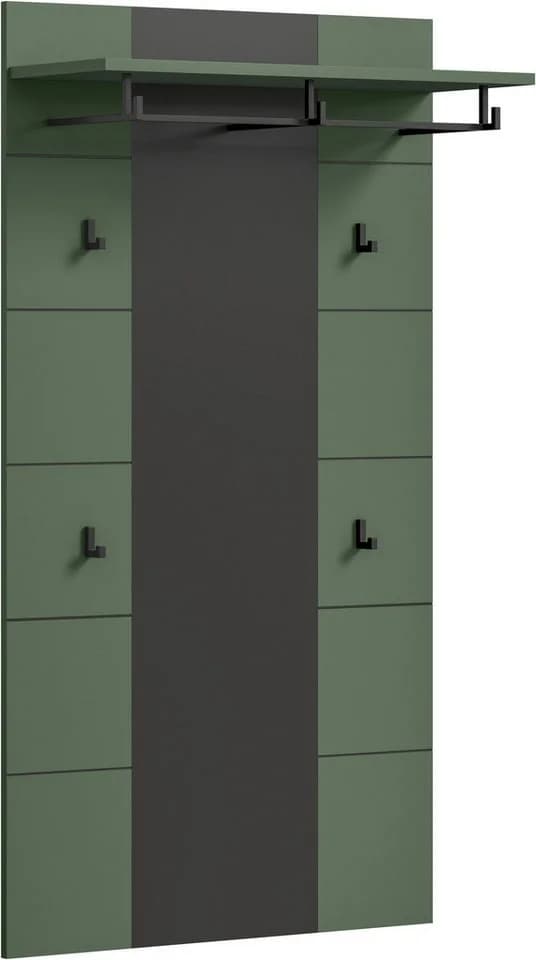 INOSIGN Garderobenpaneel REHAT Basalt Grau Smoke Grün - Bild 2