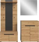 INOSIGN Garderoben-Set REHAT 4-teilig Basalt Grau Artisan NB FSC-zertifizierter Holzwerkstoff Bild 3