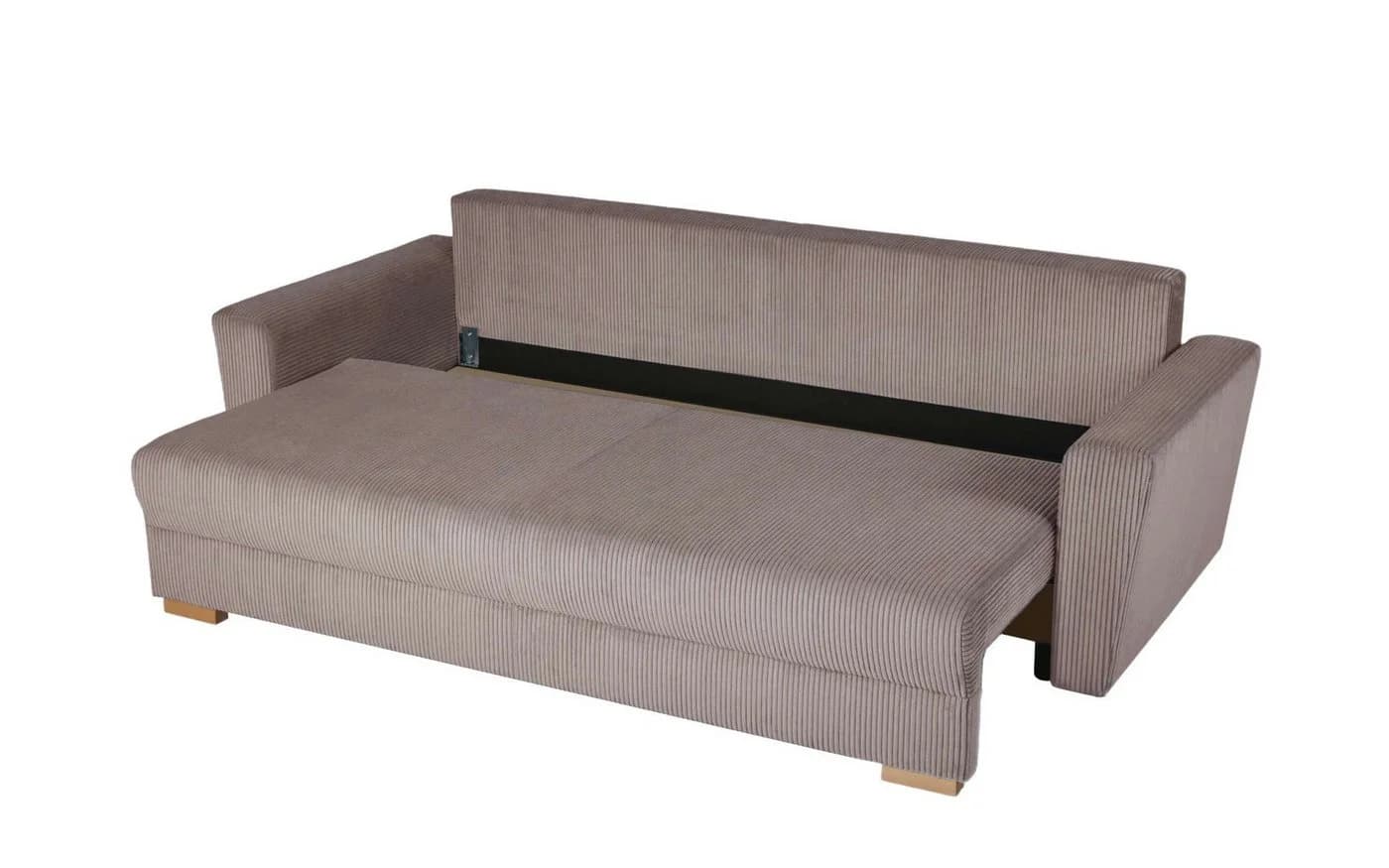 Home affaire MAGHERA 3-Sitzer Schlafsofa mit Bettkasten beige - Bild 5