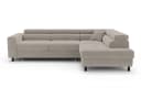 OTTO HOME AADEN Ecksofa mit Bettfunktion und Bettkasten Taupe Bild 1