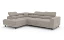 OTTO HOME AADEN Ecksofa mit Bettfunktion und Bettkasten Taupe Bild 4