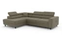 OTTO HOME AADEN Ecksofa mit Bettfunktion und Bettkasten Braun Bild 4