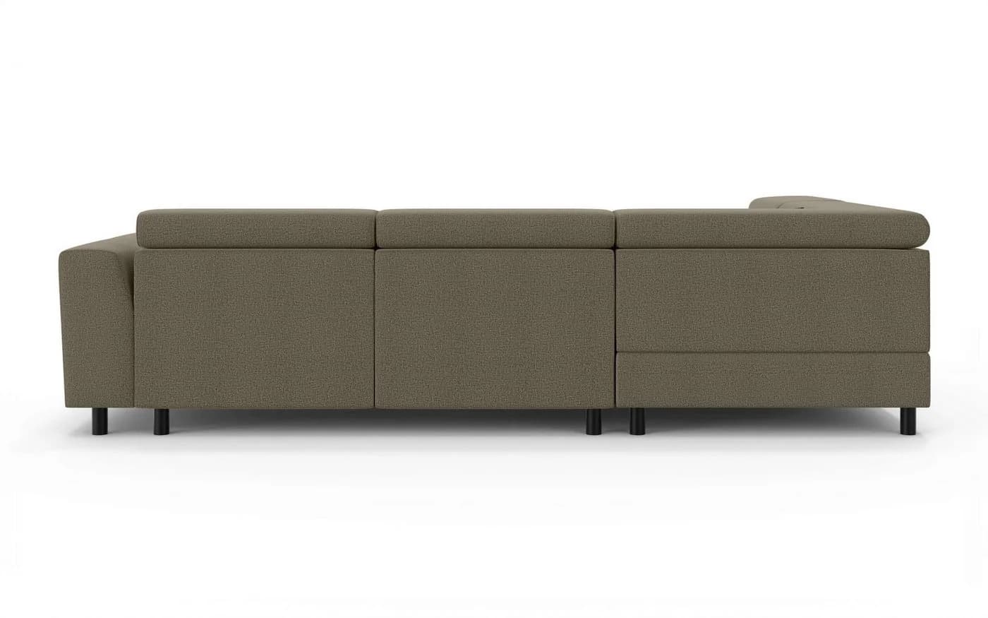 OTTO HOME AADEN Ecksofa mit Bettfunktion und Bettkasten Braun - Bild 5