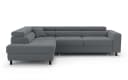 OTTO HOME Ecksofa AADEN Schlafsofa mit Bettkasten Anthrazit Bild 1