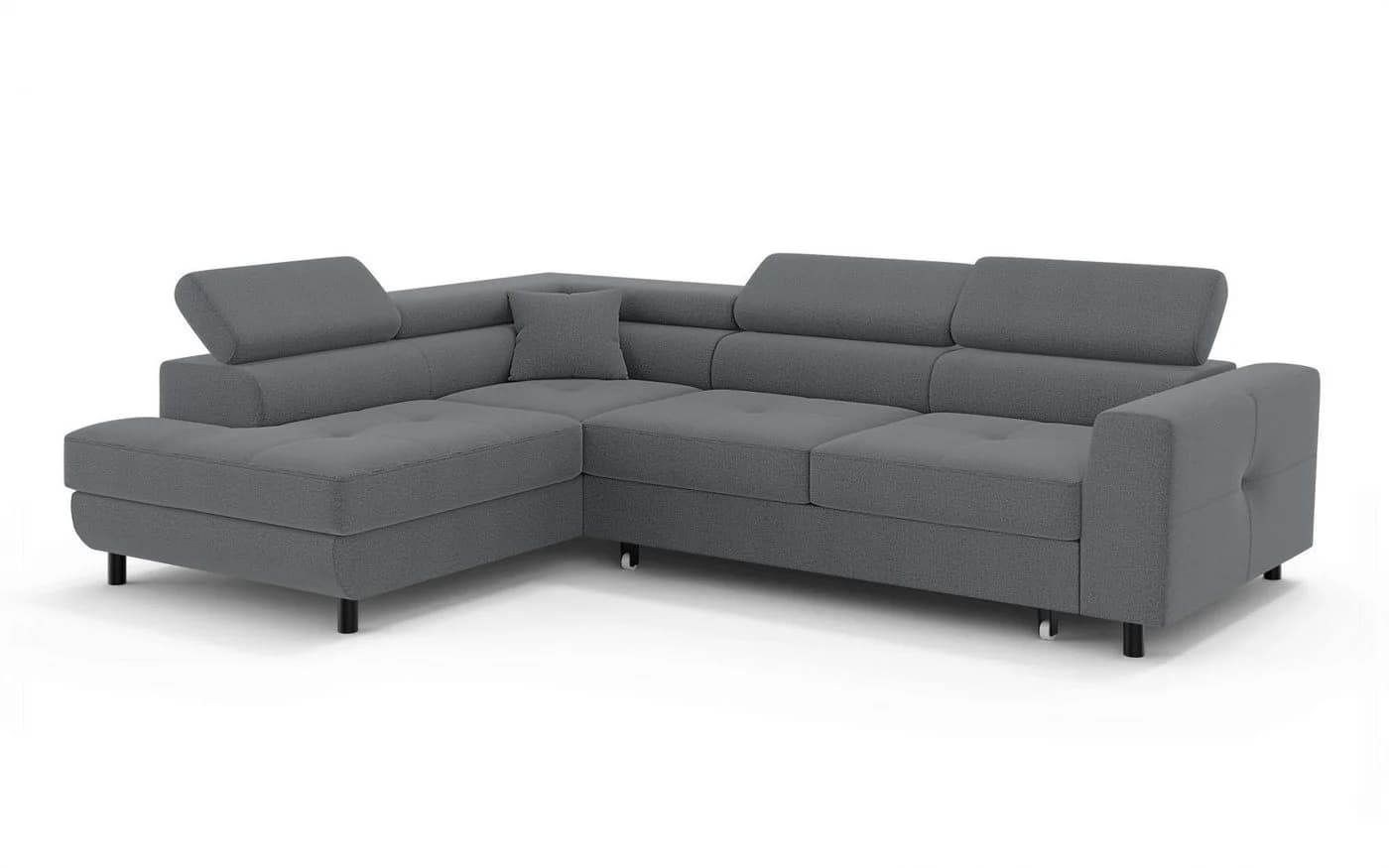 OTTO HOME Ecksofa AADEN Schlafsofa mit Bettkasten Anthrazit - Bild 4