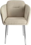 Esszimmerstuhl Fleur Cremefarben LeGer Home by Lena Gercke Bild 1