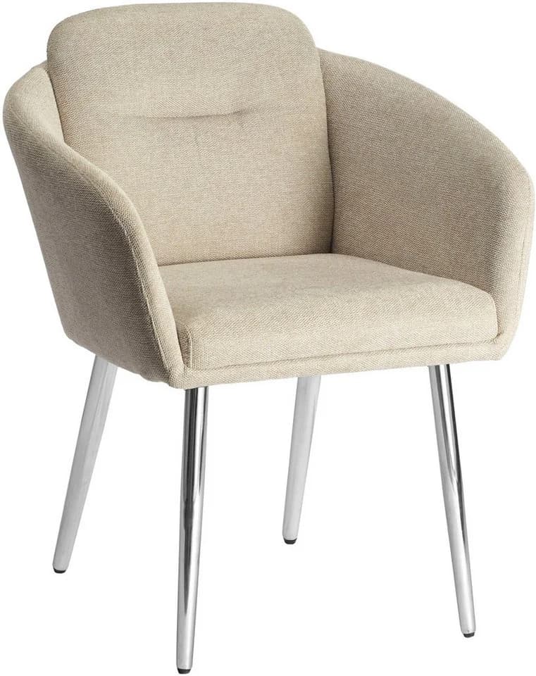 Esszimmerstuhl Fleur Cremefarben LeGer Home by Lena Gercke - Bild 3