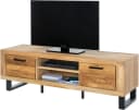 Home affaire Lowboard Industriestil Teilmassiv Eiche Schwarz Bild 2
