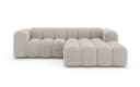 OTTO HOME Ecksofa KALLIE L-Form Creme 248 cm Polyester Bild 1