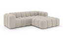 OTTO HOME Ecksofa KALLIE L-Form Creme 248 cm Polyester Bild 4