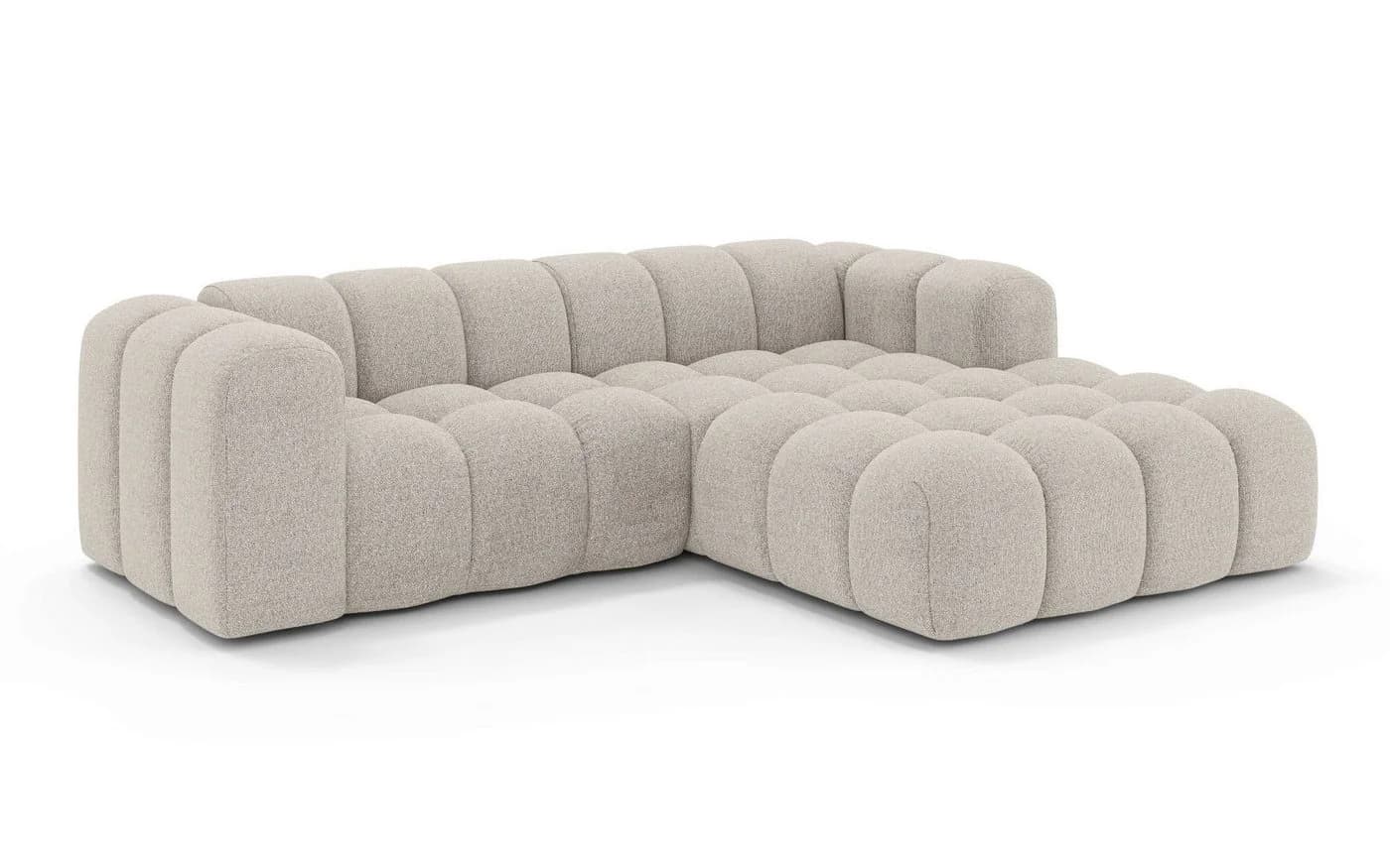 OTTO HOME Ecksofa KALLIE L-Form Creme 248 cm Polyester - Bild 4