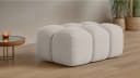 OTTO HOME Polsterhocker KALLIE Bubble-Optik Beige Bild 2