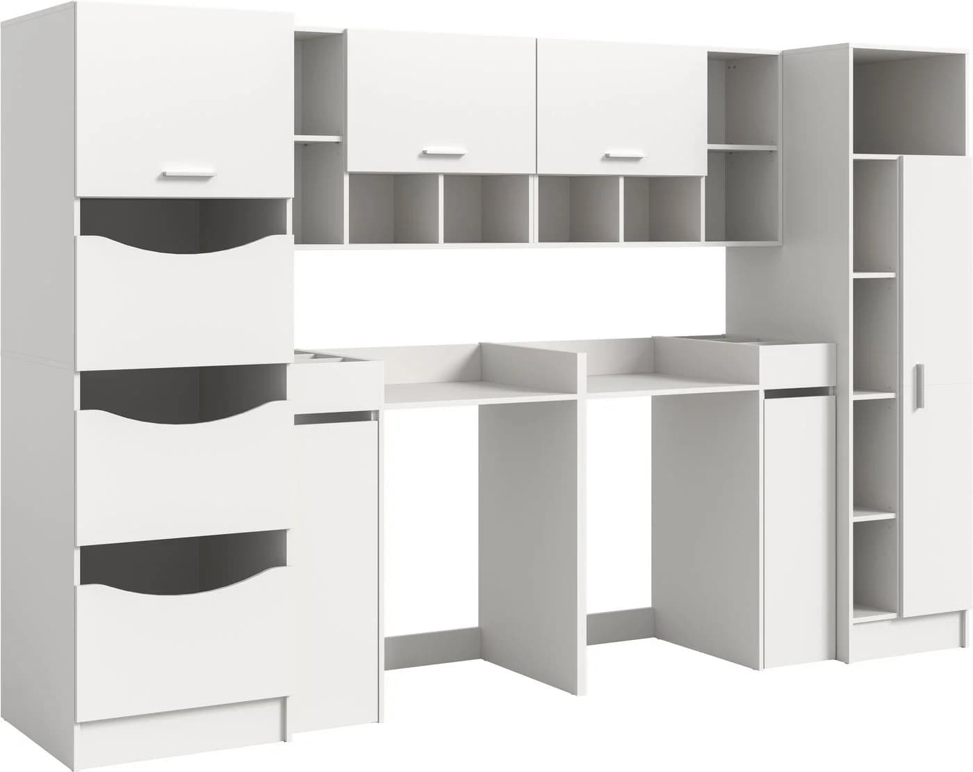 Welltime Badmöbel-Set FALAS 8-teilig Hauswirtschaftsraum Set - Bild 2