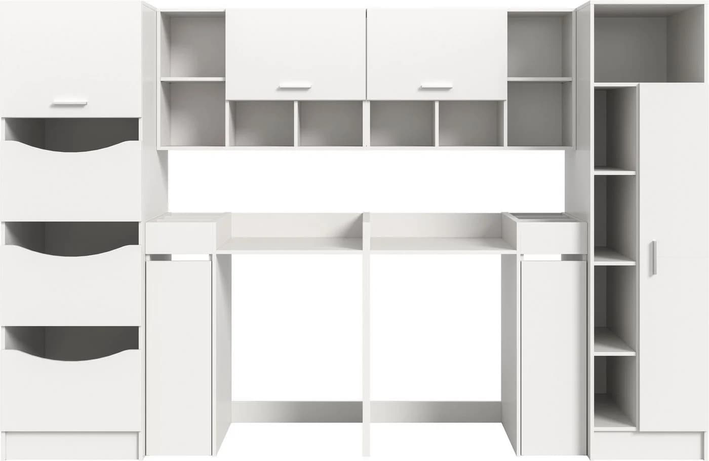 Welltime Badmöbel-Set FALAS 8-teilig Hauswirtschaftsraum Set - Bild 3