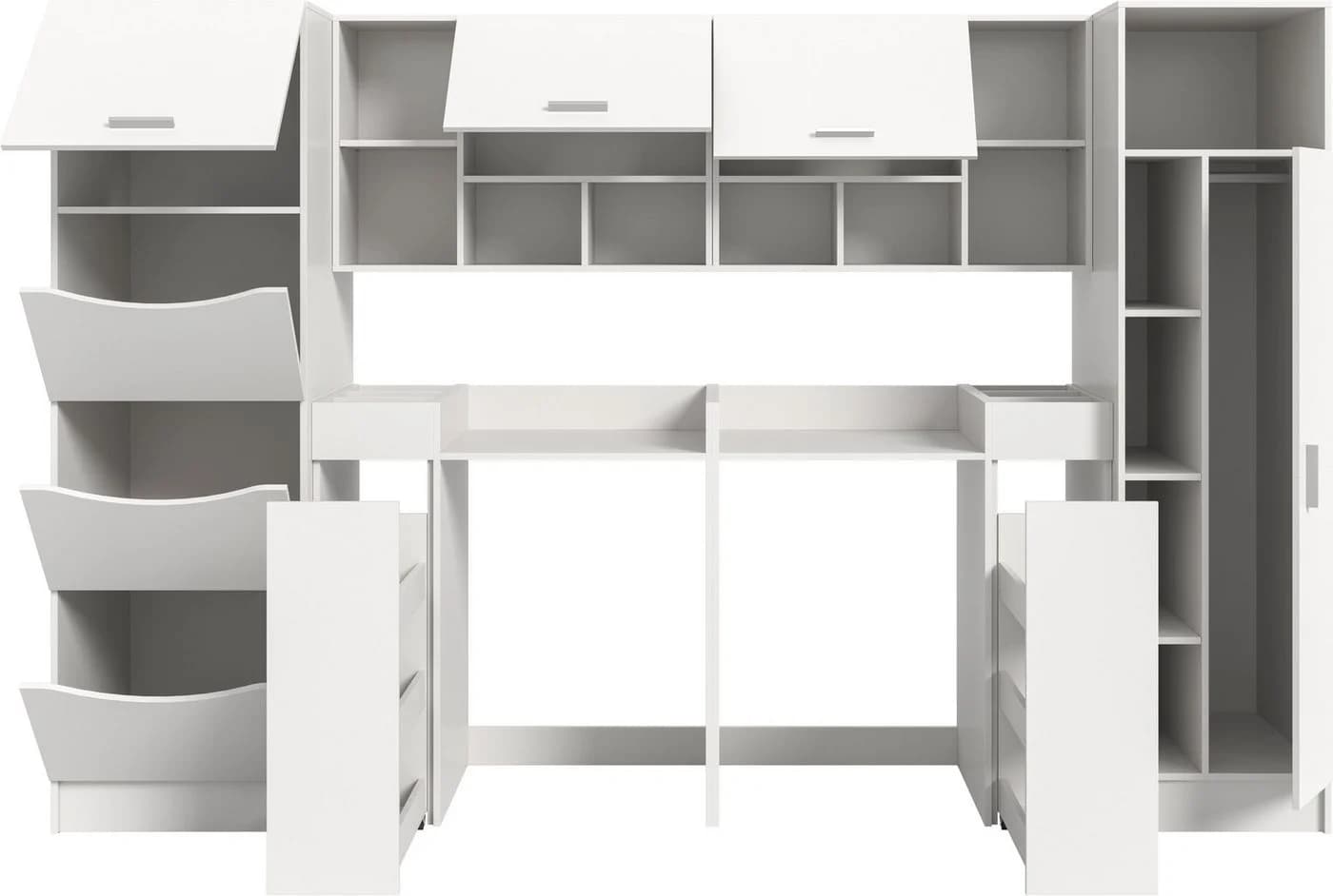 Welltime Badmöbel-Set FALAS 8-teilig Hauswirtschaftsraum Set - Bild 4