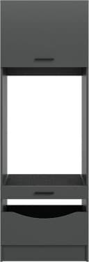 Welltime Waschmaschinenumbauschrank FALAS Anthrazit Bild 3