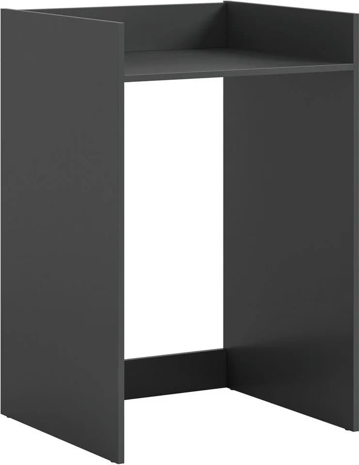 Welltime Waschmaschinenumbauschrank FALAS, TOPSELLER, Breite 66 cm, mit großer Ablagefläche, Anthrazit - Bild 2