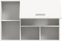Welltime Hängeschrank FALAS, TOPSELLER Breite 95cm, 1 Klappe, 5 Fächer Bild 4