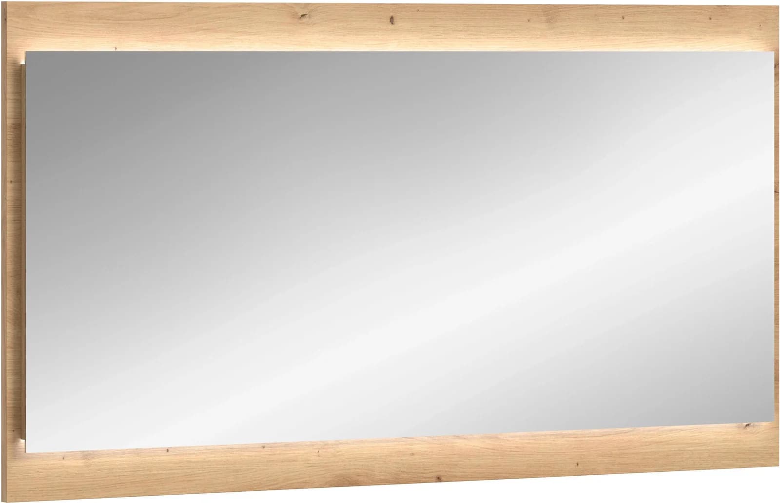 Wandspiegel INOSIGN EVRID 110 cm mit LED-Beleuchtung Artisan Oak NB