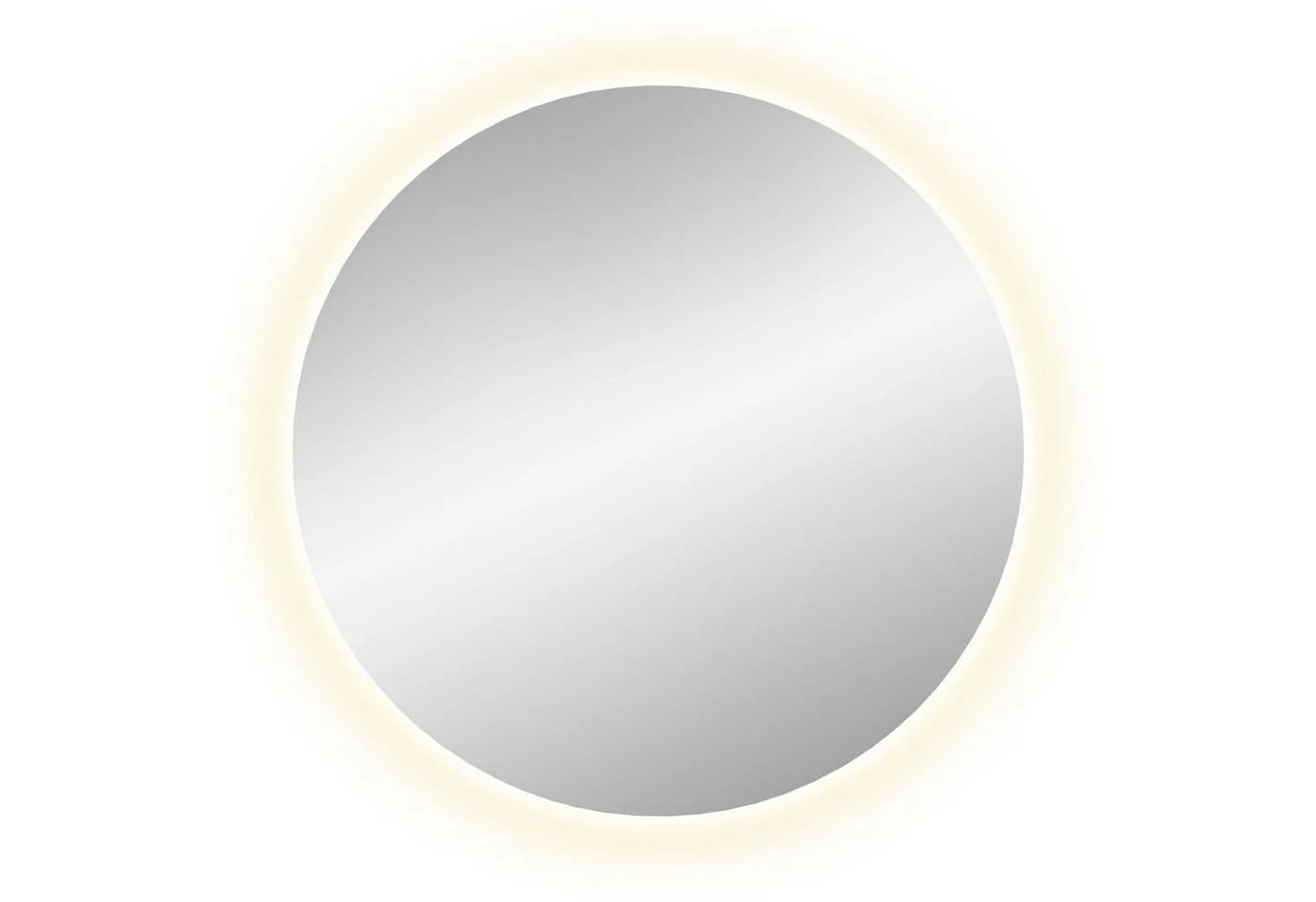 Eleganter Wandspiegel aus Eiche in Braun - Bild 3