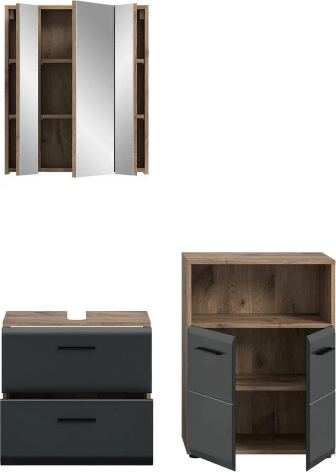 Badmöbel-Set INOSIGN Florenz 3-teilig MDF - Bild 4