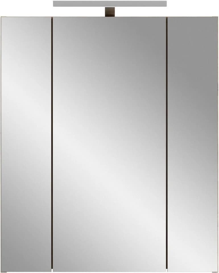 Spiegelschrank INOSIGN Nox Oak NB Schwarz Matt 3-türig - Bild 3