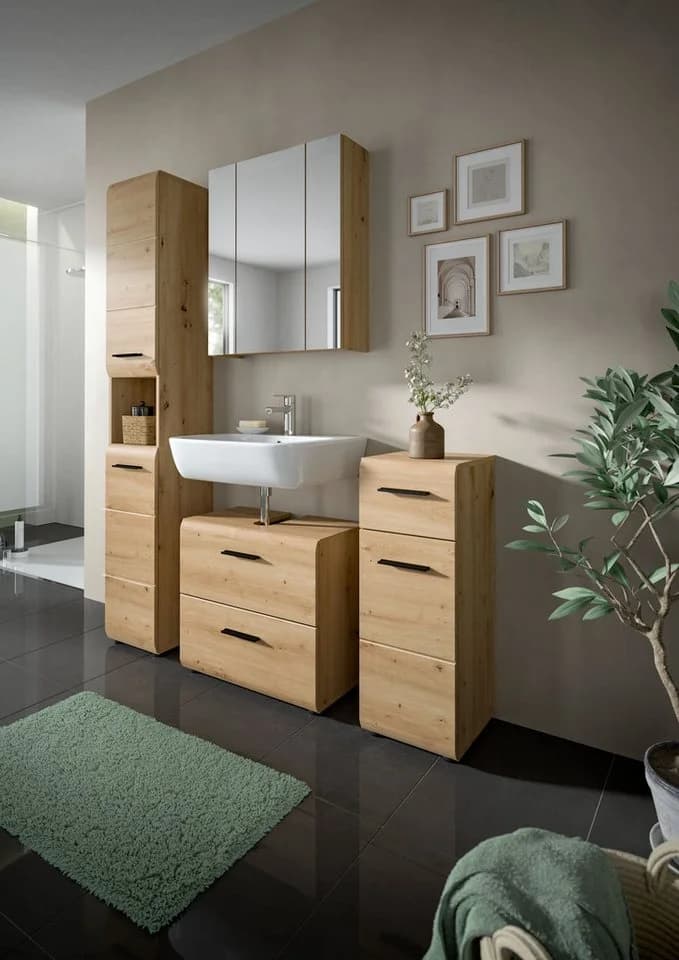 welltime Badezimmer-Set Florenz 4-tlg. Artisan Oak NB Modern - Bild 5