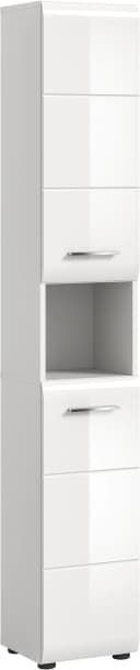 INOSIGN Stauraumschrank Florenz Weiß Hochglanz Tiefzieh 185 cm Hoch Bild 5
