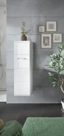 INOSIGN Stauraumschrank Florenz Weiß Hochglanz 4 Fächer Bild 1