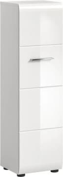 INOSIGN Stauraumschrank Florenz Weiß Hochglanz 4 Fächer Bild 2