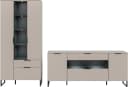 INOSIGN Wohnwand ADIO 290 cm 2-teiliges Set mit Metall-Kufenfüßen Bild 3