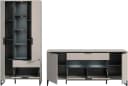 INOSIGN Wohnwand ADIO 290 cm 2-teiliges Set mit Metall-Kufenfüßen Bild 4