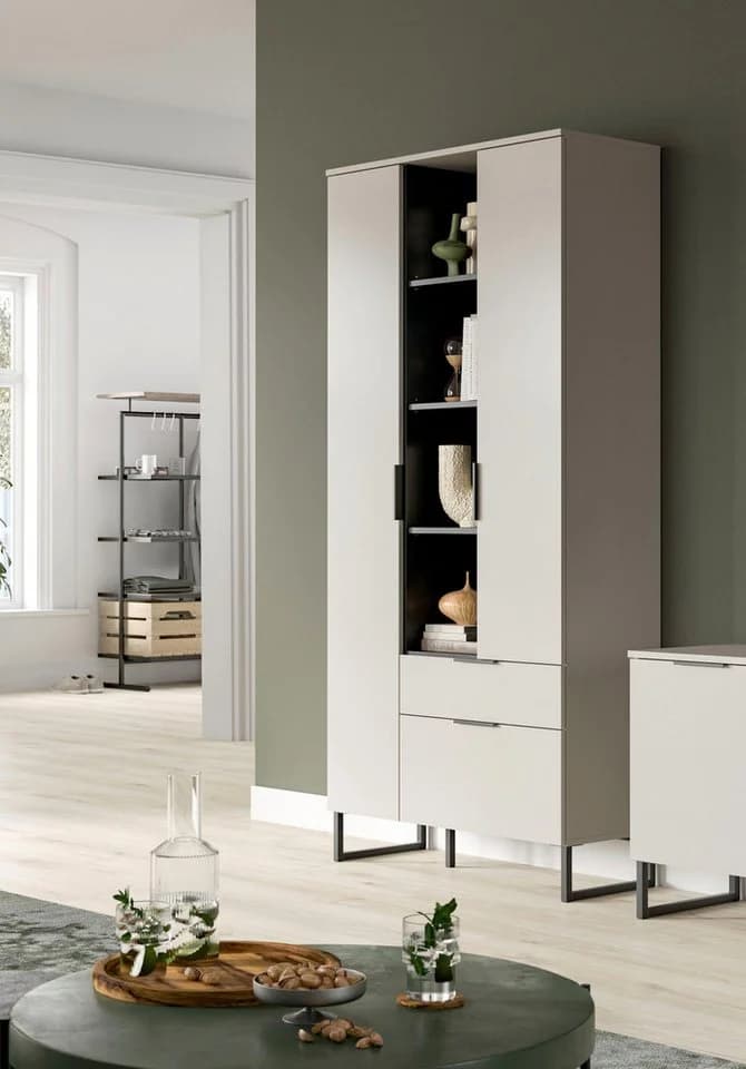 Mehrzweckschrank INOSIGN ADIO 192 cm Schwarz
