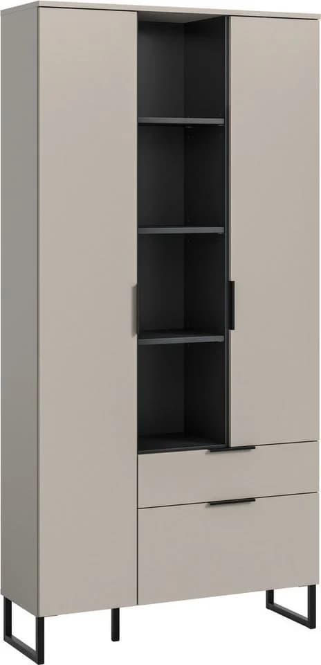 Mehrzweckschrank INOSIGN ADIO 192 cm Schwarz - Bild 2