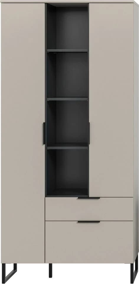 Mehrzweckschrank INOSIGN ADIO 192 cm Schwarz - Bild 3