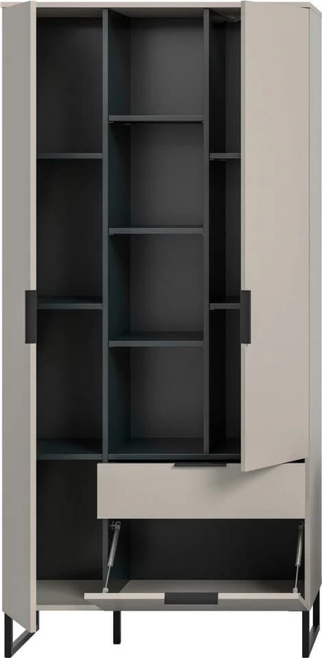 Mehrzweckschrank INOSIGN ADIO 192 cm Schwarz - Bild 4